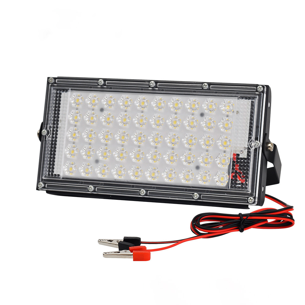 Proiector Dreptunghiular Camping MRG M897, 12v , 50w, Led SMD